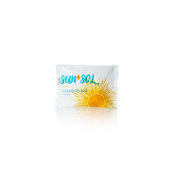 Sun+Sol Cleansing Bar, 500PK HA-SUN-006A